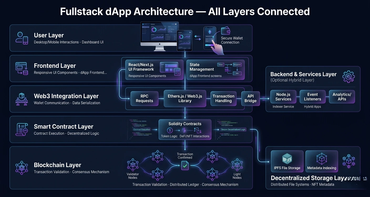 dApp Architecture Diagram