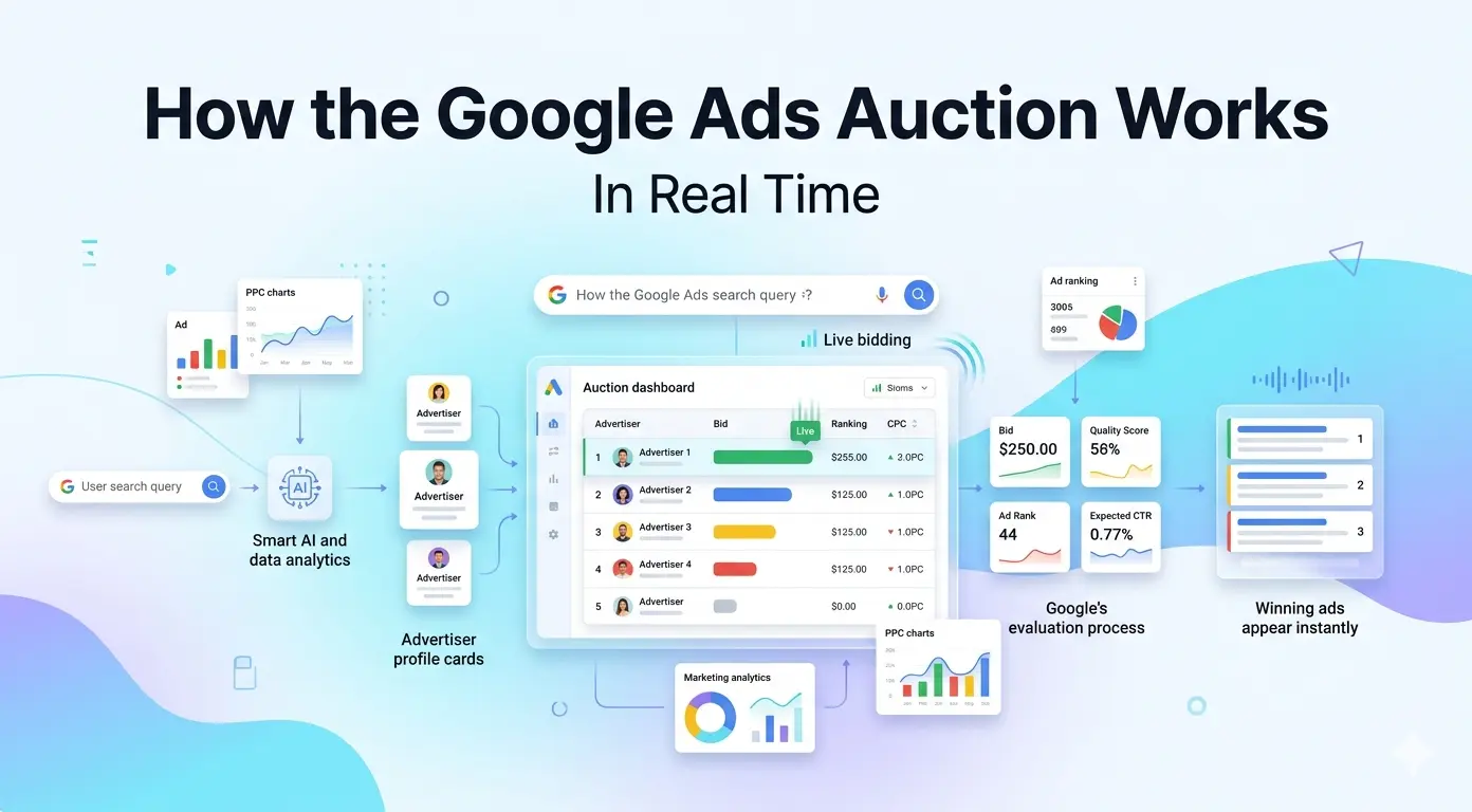 Google Ads Auction Process