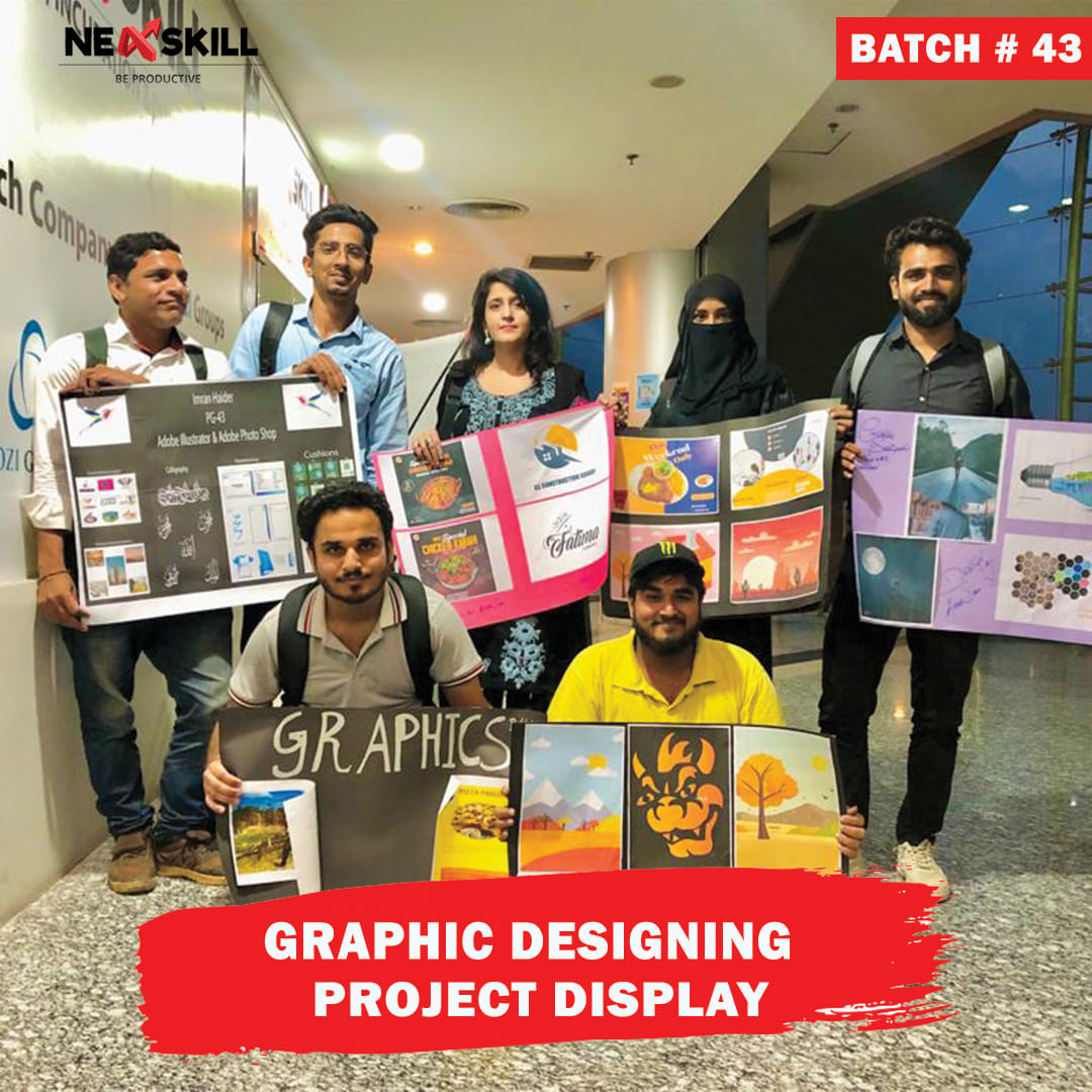 Graphic Designing Project Display