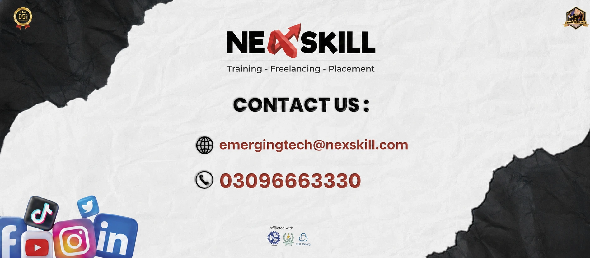 Nexskill job placement call hero image