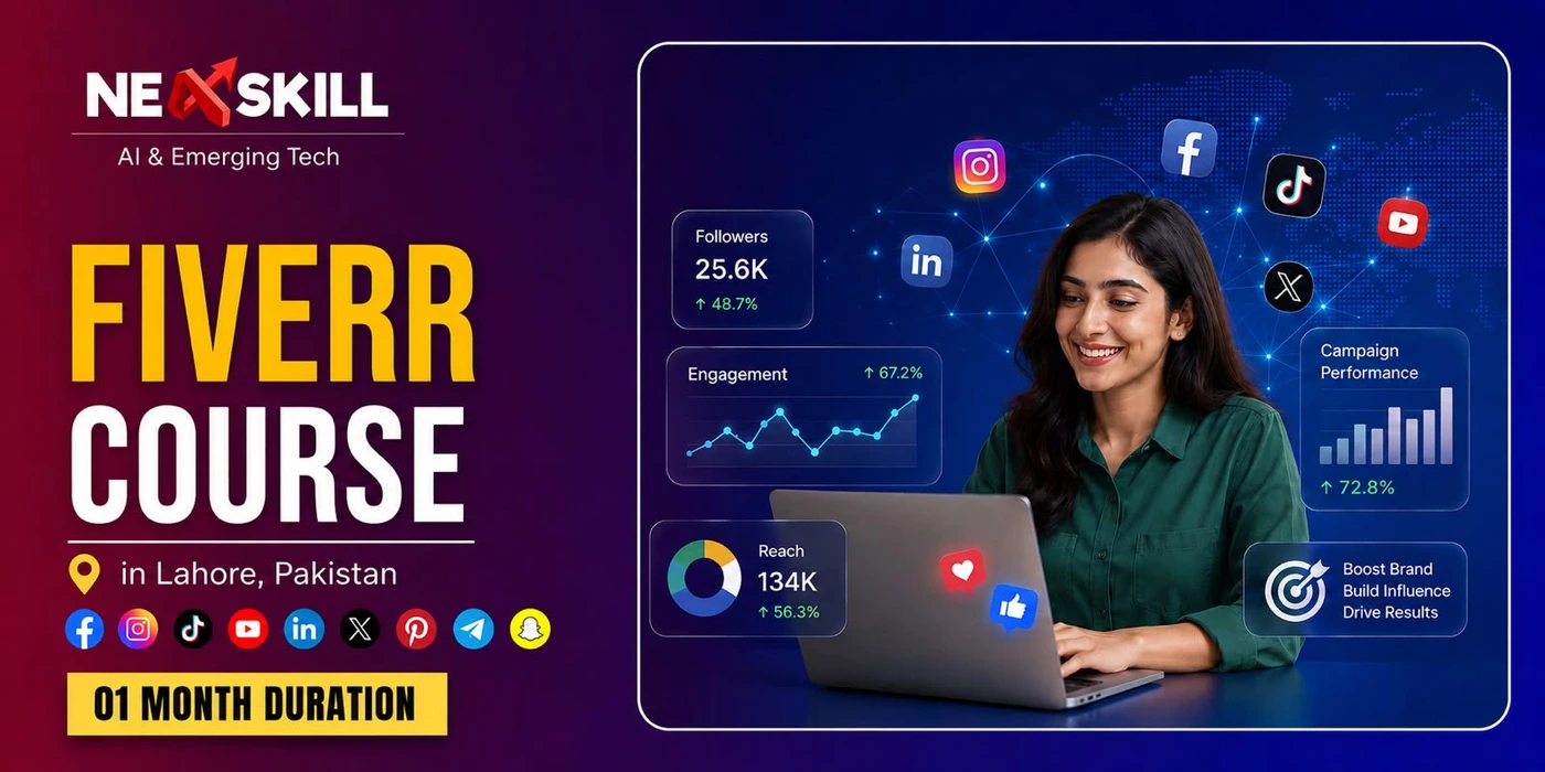 Fiverr Course in Lahore Pakistan: AI-Powered Gig & Income Mastery