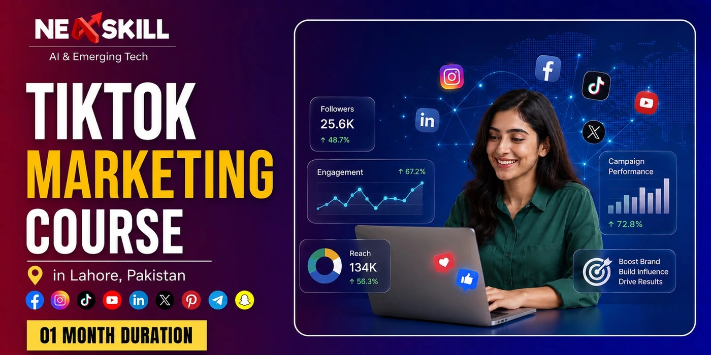 TikTok Marketing Course in Lahore: Viral Growth, Ads & AI Automation
