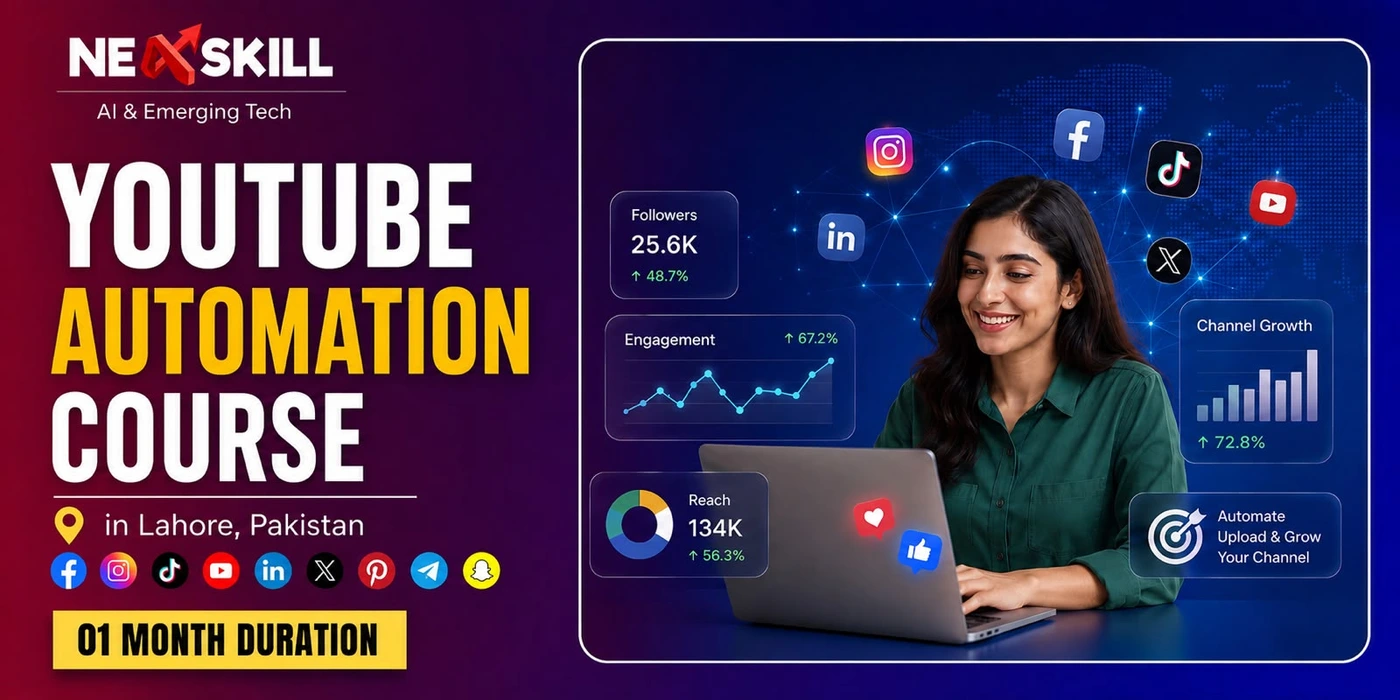 YouTube Automation Course in Lahore: Faceless Channels, AI Content & Monetization