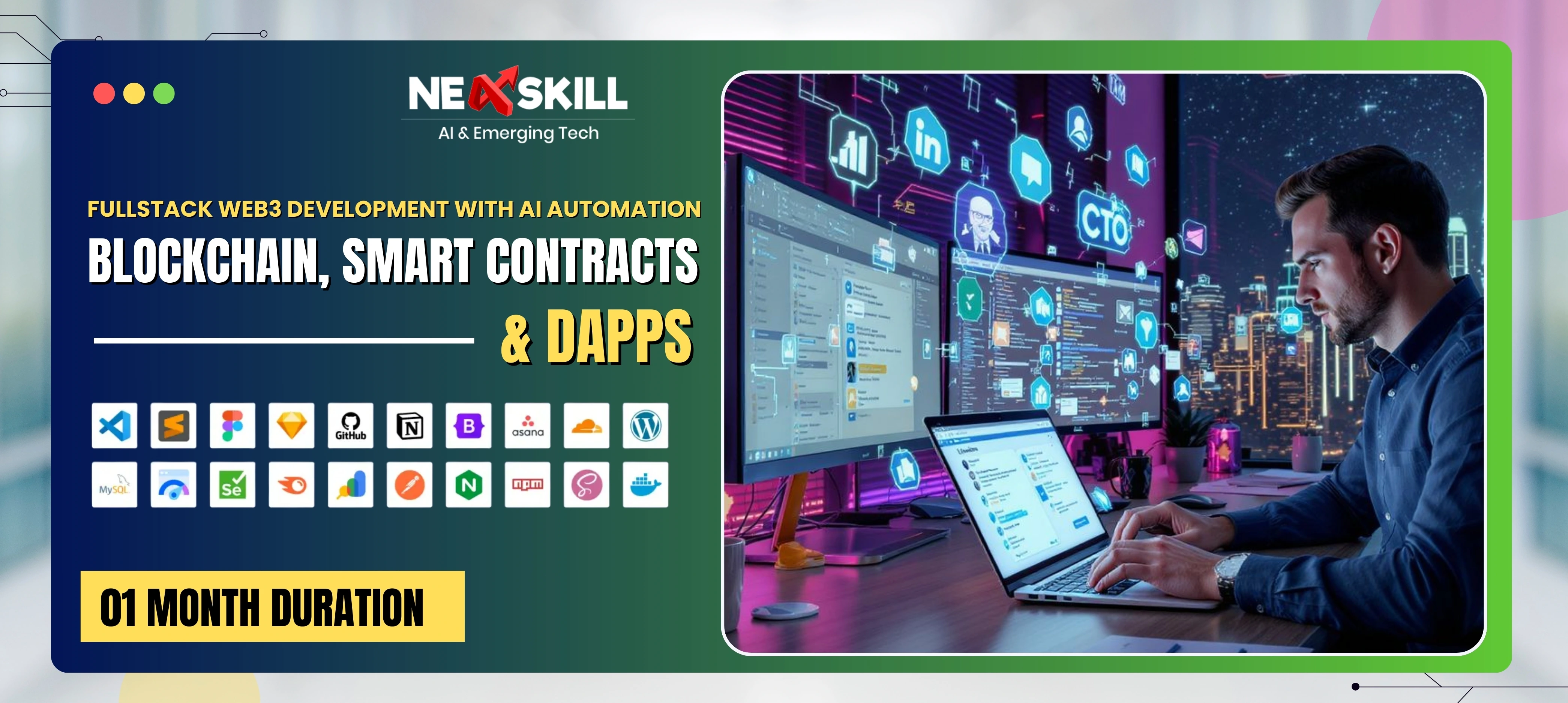 Fullstack Web3 Development with AI Automation: Blockchain, Smart Contracts & dApps